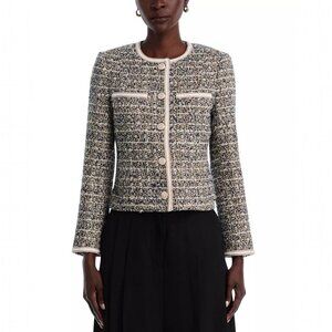 Elie Tahari Inara Tweed Jacket, size medium, brand new with tags.
